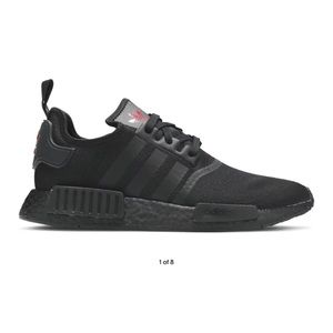 Womans NMD_R1 'Core Black' and Scarlet